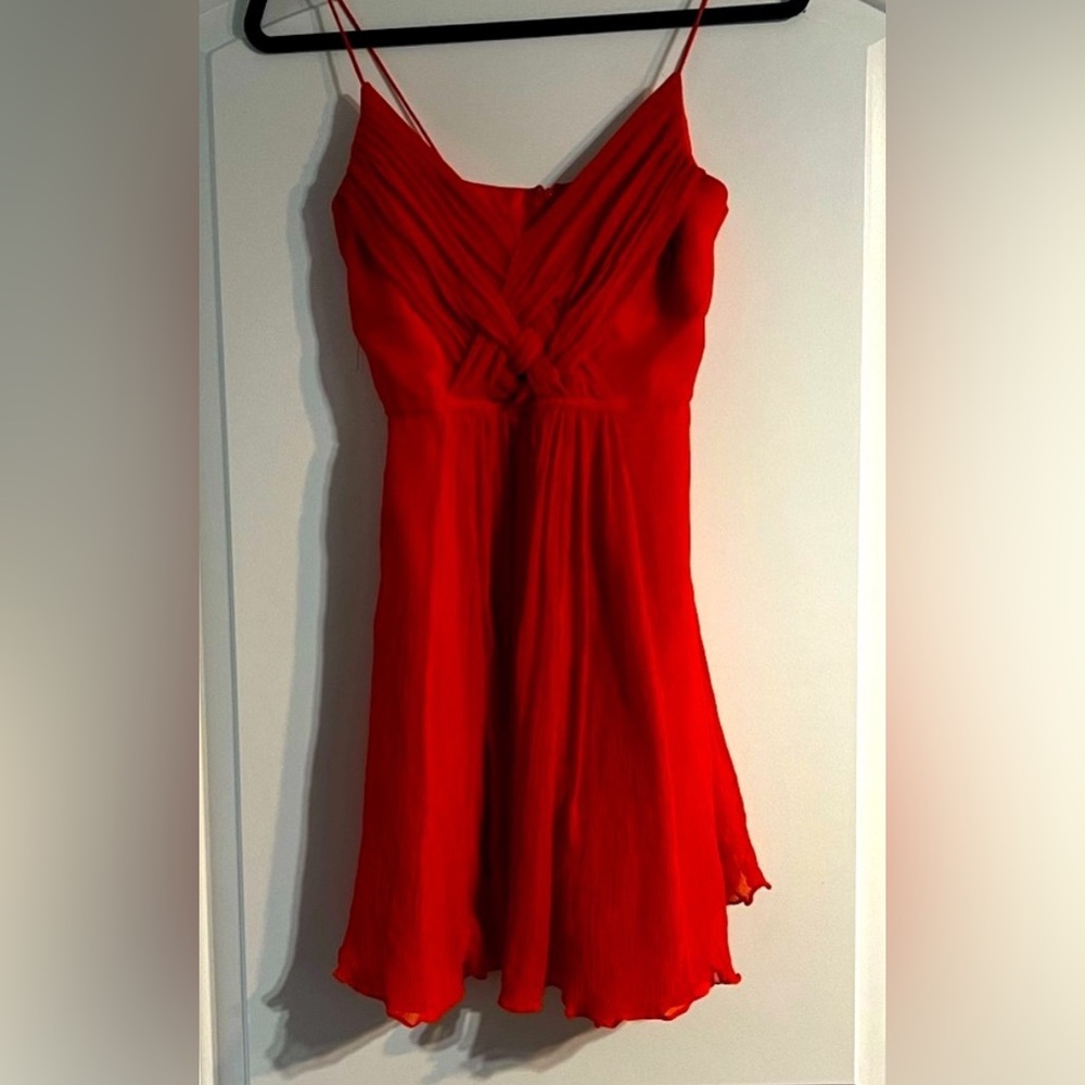 Alfred Angelo Orange/Red Dress 🔥